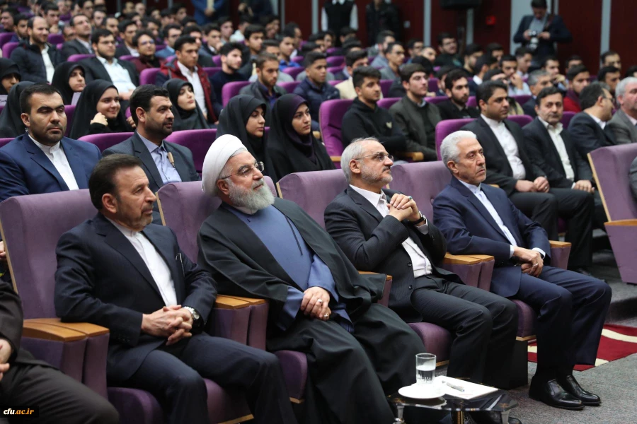 حضور رئیس محترم جمهور در دانشگاه فرهنگیان