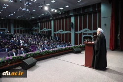 حضور رئیس محترم جمهور در دانشگاه فرهنگیان