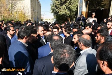 حضور استاندار فارس در دانشگاه فرهنگیان به مناسبت روز دانشجو 12