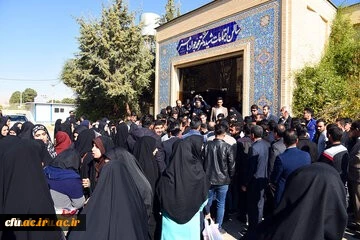 حضور استاندار فارس در دانشگاه فرهنگیان به مناسبت روز دانشجو 13