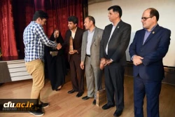 حضور استاندار فارس در دانشگاه فرهنگیان به مناسبت روز دانشجو 16