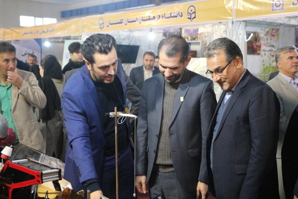 حضور دانشگاه فرهنگیان گلستان در بیستمین نمایشگاه دستاوردهای پژوهشی، فناوری و فن بازار دانشگاه ها و سازمان های اجرایی استان گلستان 9