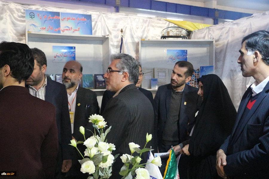 حضور دانشگاه فرهنگیان گلستان در بیستمین نمایشگاه دستاوردهای پژوهشی، فناوری و فن بازار دانشگاه ها و سازمان های اجرایی استان گلستان 11