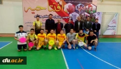 افتخار افرینی تیمهای ورزشی پردیس شهید رجایی آذربایجان غربی در دومین دوره جشنواره مسابقات فرهنگی ورزشی بسیج استان 3