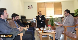 در ادامه پیگیری های مستمر سرپرست مدیریت امور پردیس های استان قم:

برگزاری جلسه کارگروه پیگیری اختصاص،زمین  (طرح ۱۰۰،۳۱)