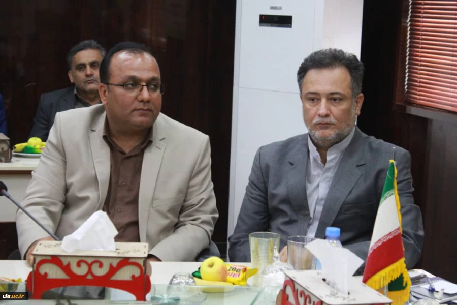 با حضور مشاور اجرایی معاون طرح و برنامه وتوسعه منابع و مدیرکل حقوقی دانشگاه فرهنگیان کشور

آئین معارفه معاون هماهنگی مدیریت امورپردیس های دانشگاه فرهنگیان استان بوشهرو معاون آموزشی، پژوهشی پردیس علامه طباطبایی  این دانشگاه برگزار شد.  5