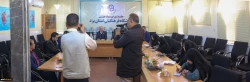 نشست خبری رئیس هیات مدیره بنیاد خیرین حامی دانشگاه فرهنگیان کشور در یزد 9