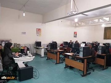 برگزاری کارگاه آموزشی دروس مجازی در پردیس های دانشگاه فرهنگیان سیستان وبلوچستان