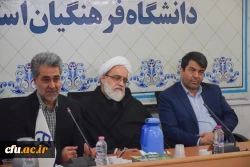 نشست خبری رئیس هیات مدیره بنیاد خیرین حامی دانشگاه فرهنگیان کشور در یزد 7