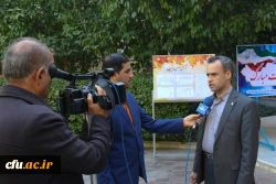 نشست خبری رئیس هیات مدیره بنیاد خیرین حامی دانشگاه فرهنگیان کشور در یزد 24