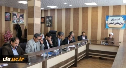 سی و دومین جلسه شورای پژوهشی و اولین جلسه هماهنگی کمیته های مراسم هفته پژوهش دانشگاه فرهنگیان کرمان 2