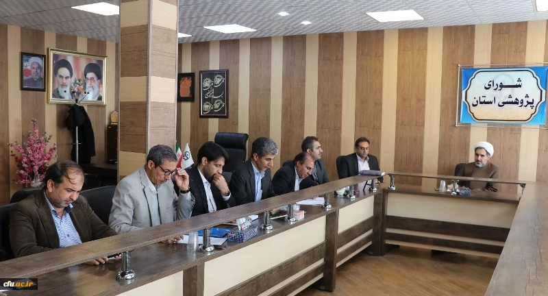 سی و دومین جلسه شورای پژوهشی و اولین جلسه هماهنگی کمیته های مراسم هفته پژوهش دانشگاه فرهنگیان کرمان 2