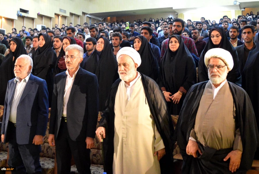 حضور ارزشمند حجه السلام والمسلمین حاج آقا قرائتی در مدیریت امور پردیس های استان شهید پرور خوزستان