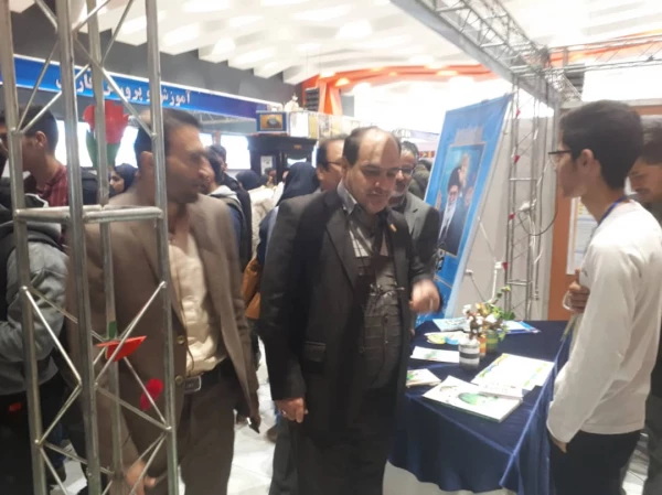 حضور دانشگاه فرهنگیان در نمایشگاه دستاورد های پژوهشی 7