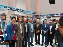 حضور دانشگاه فرهنگیان در نمایشگاه دستاورد های پژوهشی 8