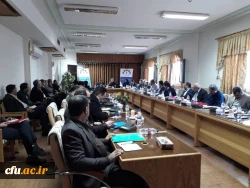 مدیر کل  برنامه ریزی؛ خدمات و رفاه دانشجویی در چهارمین دوره بالندگی روسای شورای انضباطی بدوی و دبیران شورای بررسی موارد خاص به بررسی عملکرد پرداخت 4