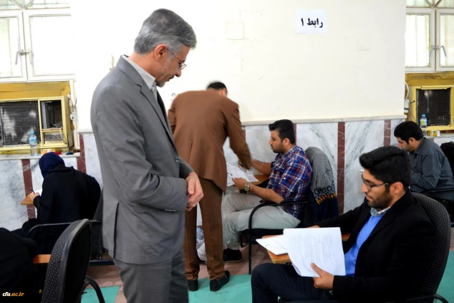 برگزاری آزمون جبرانی ارزشیابی صلاحیت های حرفه ای معلمی (اصلح) در مدیریت امور پردیس های استان خوزستان