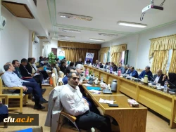 
کارگاه آموزشی روسای شورای انضباطی بدوی پردیس ها و دبیران شورای بررسی موارد خاص 2