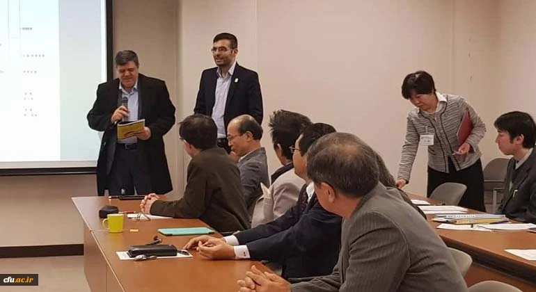 دیدار رئیس دانشگاه فرهنگیان کشور با رئیس و اعضای هیات علمی دانشگاه آیچی در ژاپن 2