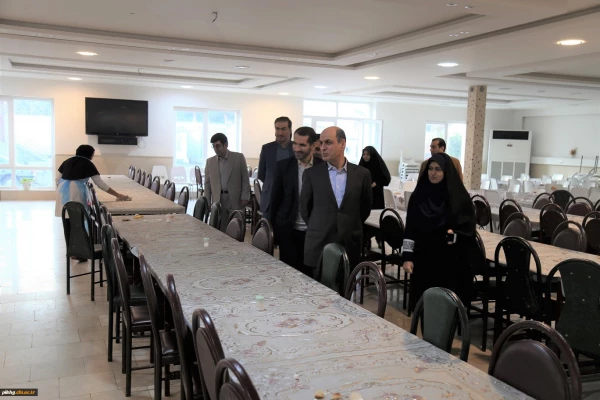 بازدید سرزده استاندار استان گلستان از پردیس امام خمینی (ره)گرگان 7