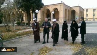 مدیرکل میراث فرهنگی استان کرمان در بازدید از دانشگاه فرهنگیان در خصوص مرمت و بازسازی بنای بانک شاهی قول مساعد داد.