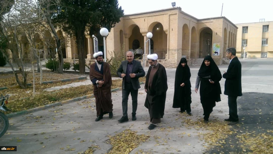 بازدید مهندس فعالی مدیرکل میراث فرهنگی استان کرمان از دانشگاه فرهنگیان