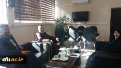 بازدید مشاور امور بانوان از مرکز آموزش عالی شهید رجایی اصفهان