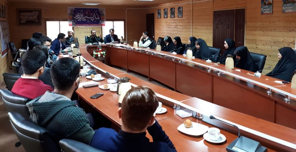 جلسه دبیران کانون ها و تشکل های سیاسی دانشگاه فرهنگیان گلستان با مدیرکل بنیاد حفظ آثار و ارزش های دفاع مقدس استان 3