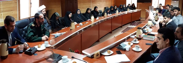 جلسه دبیران کانون ها و تشکل های سیاسی دانشگاه فرهنگیان گلستان با مدیرکل بنیاد حفظ آثار و ارزش های دفاع مقدس استان 4