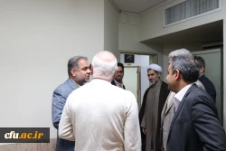 در دیدار مدیرکل امور دانشجویی دانشگاه فرهنگیان کشور با معاونت دانشجویی دانشگاه شهید باهنر کرمان طرفین بر استفاده از تجربیات یکدیگر تاکید نمودند. 6