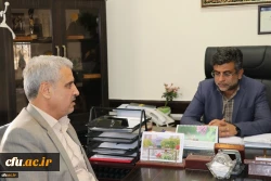 در دیدار مدیرکل امور دانشجویی دانشگاه فرهنگیان کشور با معاونت دانشجویی دانشگاه شهید باهنر کرمان طرفین بر استفاده از تجربیات یکدیگر تاکید نمودند 2