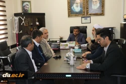 در دیدار مدیرکل امور دانشجویی دانشگاه فرهنگیان کشور با معاونت دانشجویی دانشگاه شهید باهنر کرمان طرفین بر استفاده از تجربیات یکدیگر تاکید نمودند 5