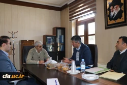 نشست رئیس و مسئولین دانشگاه فرهنگیان استان اصفهان با مشاور و دستیار ویژه استاندار