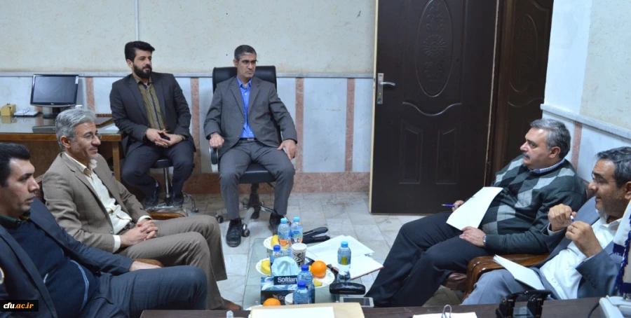 بازدید مدیر کل برنامه و بودجه سازمان مرکزی وهیأت همراه از مدیریت امور پردیس های استان خوزستان