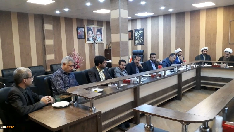 جلسه ستاد اقامه نماز دانشگاه فرهنگیان کرمان