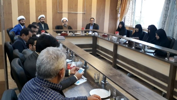 جلسه ستاد اقامه نماز دانشگاه فرهنگیان کرمان