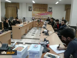 کارگاه کتاب درسنامه های مهدوی برگزار شد.
 5