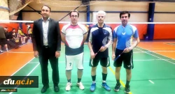 کسب جام اخلاق مسابقات بدمینتون کارکنان ادارات و سازمان های خراسان رضوی توسط دانشگاه فرهنگیان