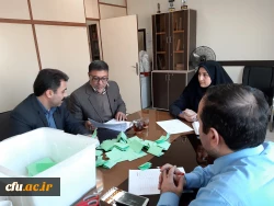 معاون دانشجویی از انتخابات شورای موسسه دبیران شورای صنفی دانشجویان دانشگاه فرهنگیان خبر داد 2