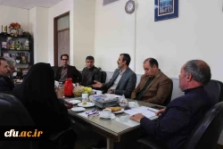 نشست ماهانه شورا مدیریت، نظارت و ارزیابی و توسعه منابع پردیس های دانشگاه فرهنگیان خراسان شمالی 3