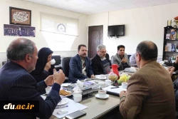 نشست ماهانه شورا مدیریت، نظارت و ارزیابی و توسعه منابع پردیس های دانشگاه فرهنگیان خراسان شمالی 4