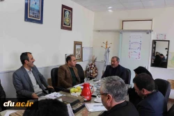 نشست ماهانه شورا مدیریت، نظارت و ارزیابی و توسعه منابع پردیس های دانشگاه فرهنگیان خراسان شمالی 5