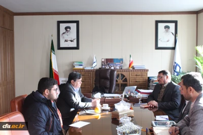  دیدار و گفتگوی رییس دانشگاه فرهنگیان با مسئول سازمان بسیج دانش آموزی کشور 