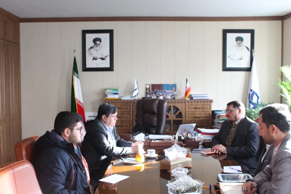  دیدار و گفتگوی رییس دانشگاه فرهنگیان با مسئول سازمان بسیج دانش آموزی کشور  2