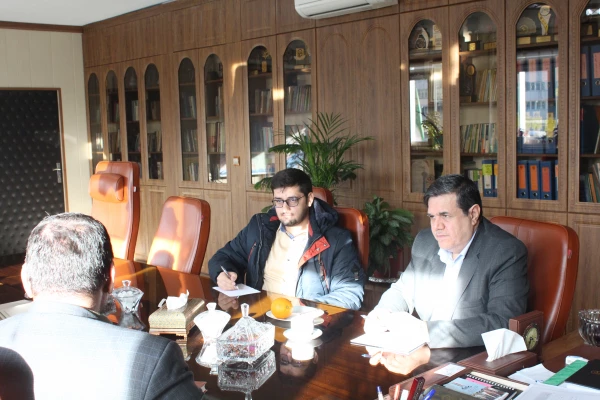  دیدار و گفتگوی رییس دانشگاه فرهنگیان با مسئول سازمان بسیج دانش آموزی کشور  3