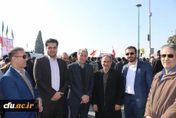 حضور مسئولین و دانشجویان دانشگاه فرهنگیان استان اصفهان درمراسم گرامیداشت یوم الله 9 دی