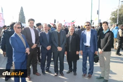حضور مسئولین و دانشجویان دانشگاه فرهنگیان استان اصفهان درمراسم گرامیداشت یوم الله 9 دی