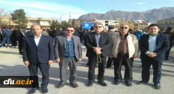 حضور دانشگاهیان دانشگاه فرهنگیان استان لرستان در مراسم گرامیداشت حماسه 9 دی 2