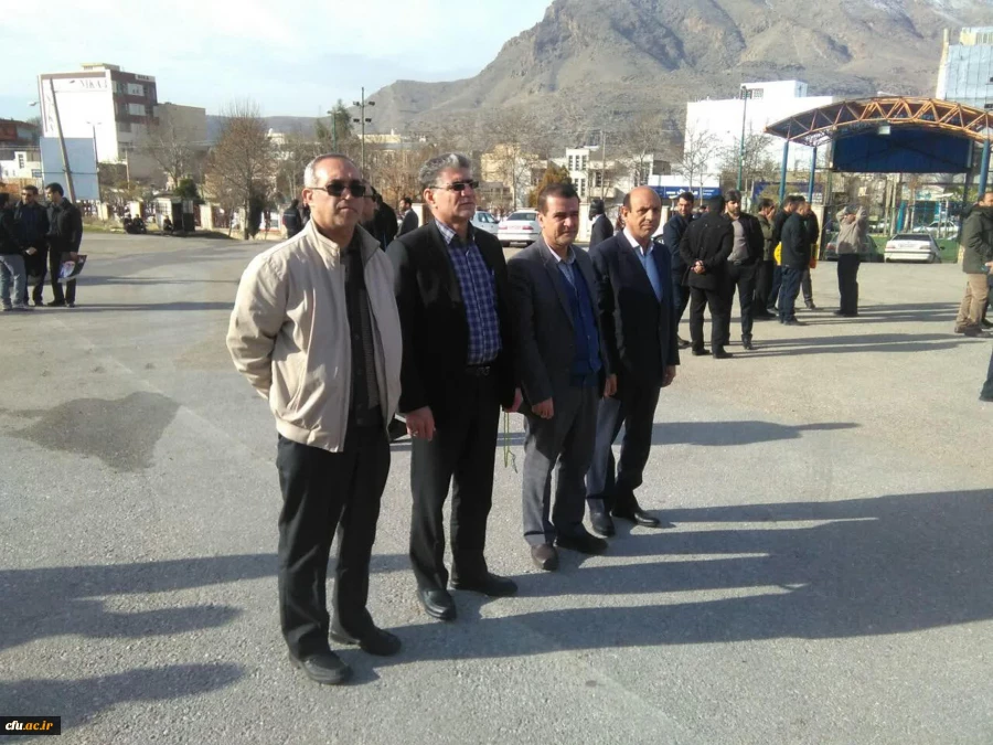 حضور دانشگاهیان دانشگاه فرهنگیان استان لرستان در مراسم گرامیداشت حماسه 9 دی 3