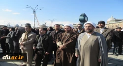 حضور سرپرست، معاونین، مسئول نهاد رهبری و کارکنان دانشگاه فرهنگیان همدان در برنامه گرامیداشت یوم الله نه دی 5